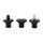 ADAPTATEUR ROUE AXE TRAVERSANT AVANT/ARRIERE PONT ELEVATEUR/PIED REPARATION VELO OFFICINE PAROLIN AGILIS REF 148240 /179841 (KIT) -GIST