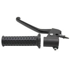 POIGNEE DE FREIN SCOOT ADAPTABLE PIAGGIO 50 TYPHOON 1997>, NRG 1997>, FLY 2006>, VESPA LX 2005>, 50-125 LIBERTY 2004> GAUCHE -DOMINO