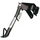 BEQUILLE SCOOT LATERALE ADAPTABLE PEUGEOT 50 SPEEDFIGHT-2 2007>, X-FIGHT 2007>, VIVACITY 2007> NOIR  -BUZZETTI-