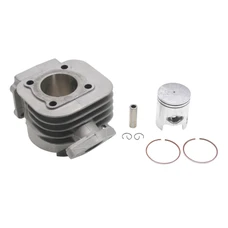 CYLINDER FOR SCOOT MBK 50 OVETTO 2 Stroke, MACH G/YAMAHA 50 NEOS 2 Stroke, JOG/APRILIA 50 SR/MALAGUTI 50 F10  -ALU NIKASIL AIRSAL-