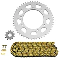 KIT CHAINE ADAPTABLE MBK 50 X-LIMIT ENDURO 2003>2006 /  YAMAHA 50 DT R 2003>2006  420  11x50  (DIAM COURONNE 105/125/8.5)  (DEMULTIPLICATION ORIGINE)  -AFAM-