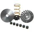 VARIATOR FOR SCOOT TOP PERF (WITH SPRING) FOR MBK 50 BOOSTER, NITRO/YAMAHA 50 BWS, AEROX/MALAGUTI 50 F12/APRILIA 50 SR (GP BLACK)
