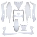 CARROSSERIE/CARENAGE MAXISCOOTER ADAPTABLE YAMAHA 125-250 XMAX 2006>2009 / MBK 125-250 SKYCRUISER 2006>2007 BLANC BRILLANT (KIT 10 PIECES) -P2R