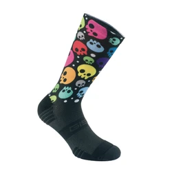 CHAUSSETTES/SOCQUETTES ETE GIST NOIR SKULL 43/47 ANTIBACTERIEN (PAIRE) -5868