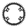 PLATEAU GRAVEL 4BRA D.110 POUR SHIMANO ULTEGRA 6800 STRONGLIGHT CT2 42DTS MONO NOIR COMPATIBLE SHIMANO DURA-ACE 9000 / 105 5800 11V. NARROW WIDE