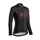 WOMEN CYCLING JERSEY - GIST GRAVEL - "POLKA DOT" LONG SLEEVES- FULL LENGHT ZIP - PURPLE M -5387