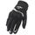 GLOVES ADX SUMMER VISTA WITH PROTECTIVE SHELL BLACK/WHITE EURO 8 (S) (APPROVED EN 13594:2015)