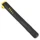 POMPE MINI ROUTE/VTT NEWTON RESINE NOIR/JAUNE 8 BARS L205mm VP/VS AVEC FIXATION PORTE BIDON 87g