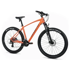 VELO MUSCULAIRE VTT 27,5 LEADER FOX EVOLUTION 2025 MIXTE ORANGE MAT 8V CADRE 16 POUCES (TAILLE ADULTE 160 à 168 cm)