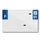 BANDE PLAQUE MOTO 210x130 POUR PVC VIERGE DEP.971/EURO (VENDU A L'UNITE)