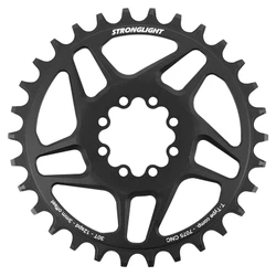 PLATEAU VTT DIRECT MOUNT 8 TROUS POUR SRAM SX/NX/GX STRONGLIGHT MONO ALU HT3 NOIR .30DTS - 12V. NARROW WIDE