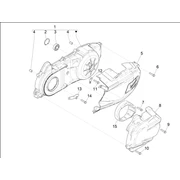 Couvercle carter - Refoidissement carter