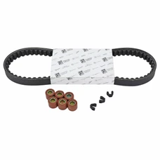 KIT TRANSMISSION (COURROIE, GALETS, GUIDES) ORIGINE PIAGGIO 50 SPRINT 4T 25KMH E2 2014>2017 -1R000579