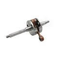 EMBIELLAGE/VILEBREQUIN SCOOT ADAPTABLE PIAGGIO 50 ZIP 2T, TYPHOON, NRG, LIBERTY/GILERA 50 STALKER, RUNNER, DNA, ICE (AVEC ROULEMENTS + JOINTS) -TOP PERF TYPE ORIGINE