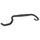 HANDLEBAR- FOR ROAD/GRAVEL BIKE - ERGOTEC BLACK ALUMINIUM Ø31.8mm Wd 440/580 mm (APPROVED LEVEL 5)