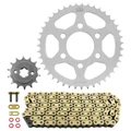 KIT CHAINE ADAPTABLE BENELLI 125 BN 2019>2023 428 14x43 (DEMULTIPLICATION ORIGINE) -JT SPROCKETS