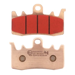BRAKE PADS NEWFREN FOR KYMCO 550 AK 2017>2020 FRONT FOR : BMW 800 F R 2015>2018 / DUCATI 950 MULTISTRADA 2017>2018 (Lg 85mm - Hg 50.8mm -Thk 8mm) (FD0498TS) (TOURING SINTERED)