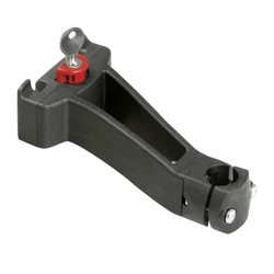BASKET MOUNTING BRACKET- UNIVERSAL - KLICKFIX FOR QUILL STEM Ø 22,2 + 25,4 WITH LOCK