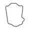 GASKET - for CYLINDER HEAD COVER "PIAGGIO GENUINE PART" COMMON TO THE RANGE MAXISCOOTER 125 CC AIR  -829817-