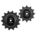 GALET DERAILLEUR TRIPEAK 11 DENTS ROULEMENT G5 CERAMIQUE POUR SHIMANO 11V. ROUGE (BLISTER DE 2)