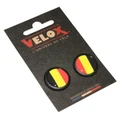 HANDLEBAR END PLUG- FOR ROAD BIKE- VELOX DOMING BELGIUM (PAIR ON CARD)