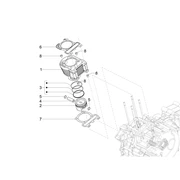 Groupe cylindre-piston-axe