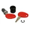 LOCK KIT- FOR TOP-CASE "PIAGGIO GENUINE PART" APRILIA 650 PEGASO 1997>2004 -AP8796361