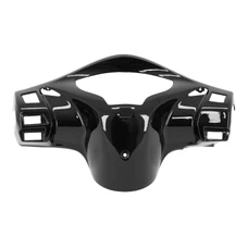 COWLING FOR HANDLEBAR FOR MAXISCOOTER  HONDA 300 SH 2006>2010 REAR - GLOSS BLACK  -P2R-