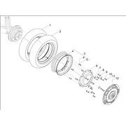 Roue arrière