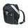 SACOCHE ARRIERE SAC A DOS VELO LATERALE BASIL MILES DAYPACK DROIT/GAUCHE SYSTEME FIXATION HOOK-ON WATERPROOF 17L NOIR LISERET JAUNE FLUO (BANDOULIERE + SAC A DOS) (31x17x44cm)