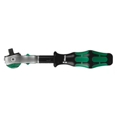 CLIQUET WERA 8000 ZYKLOP SPEED TETE ORIENTABLE 1/4 NOIR/VERT (VENDU A L'UNITE) -MARQUE ALLEMANDE POUR LES ATELIERS