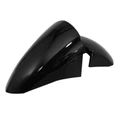FRONT MUDGUARD FOR SCOOT PEUGEOT 50 KISBEE (All models 2 Stroke/4 Stroke 2010>2018) GLOSS BLACK -P2R
