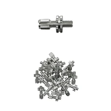 SLOTTED BRAKE CABLE ADJUSTER- M7 x 100 SPLIT- HOLE Ø 2,4/6mm (450000-025) (CAN OF 25)