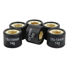 GALET/ROULEAU MAXISCOOTER MAGNETI MARELLI 18x14 14,0g (x6) POUR SCOOTER 125 CHINOIS/PEUGEOT 125 TWEET/ KYMCO 125 DINK-STREET, AGILITY/SYM 125 FIDDLE, GTS MAGNETI MARELLI