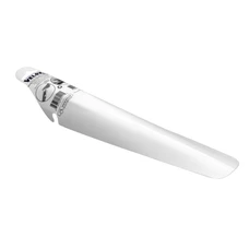 MUDGUARD FOR ROAD BIKE/MTB-VELOX-REAR-TO CLIP- DESIGN WHITE -TO CLIP UNDER THE SEAT (SOLD PER UNIT)