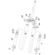 Composants de la fourche (Wuxi Top)