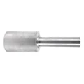 ADAPTATEUR/BROCHE DE LEVE/BEQUILLE MOTO STAND ARRIERE MONOBRAS POUR BMW 1200 R, 1300 K, 1200 R NINE T ACIER ARGENT DIAM 53,5 mm -P2R