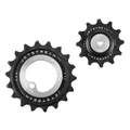 GALET DERAILLEUR AOPW TRIPEAK 12-18 DENTS CERAMIQUE 12x2V. SRAM AXS FORCE/RIVAL D1/D2 ARGENT <2023 (JEU DE 2) (GARANTIE 4 ans)