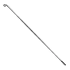 STAINLESS SPOKE-SILVER Ø 2.3mm L 130mm J BEND (sold per unit-without nut) - ask nut 185897