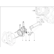 Carburateur complet - Raccord d'admission