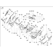 Protection centrale - Repose-pieds