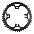 CHAINRING FOR E-BIKE - SINGLE 44 Teeth- Ø 104 BLACK ALUMINIUM P2R- 4 ARMS (FOR BOSCH SYSTEM 1st and 3rd GENERATION - COMPATIBLE BROSE) on bulk