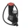 FLOOR PUMP- P2R PLASTIC-HIGH PRESSURE- BLACK WITH FOLDABLE BASE - WITH PRESSURE GAUGE 12 BARS - DOUBLE CONNECTION + NEEDLE FOR BALLOON + CONNECTION FOR AIR MAT