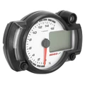 COMPTE TOURS KOSO RX2NR NOIR 0 A 16 000 TRS + THERMOMETRE ET SHIFTLIGHT (100,7x135,7x52mm )