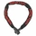 ANTIVOL VELO CHAINE A CLE NEWTON DIAM 5,5 mm LONG 1,00 M NOIR AVEC VERROUILLAGE AUTOMATIQUE (LIVRE AVEC SUPPORT)
