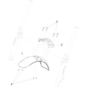 Garde-boue Av.-Embasement