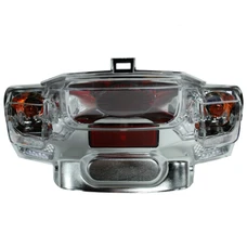 FEU ARRIERE SCOOT LEXUS BLANC ADAPTABLE MBK 50 BOOSTER NG/YAMAHA 50 BUMP AVEC CLIGNOTANTS **  -REPLAY-
