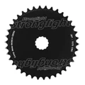 CHAINRING FOR EBIKE- DIRECT MOUNT 38 Teeth. Single- BLACK AMUMINIUM 7075 STRONGLIGHT (FOR BOSCH SYSTEM 3rd GENERATION)