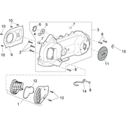 Couvercle variateur