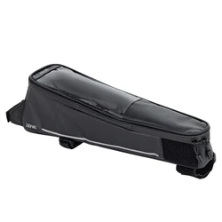 SACOCHE DE CADRE VELO ZEFAL CONSOLE PACK T2 1,5L NOIR AVEC SUPPORT SMARTPHONE ETANCHE TACTILE FIXATION VELCRO (L 95 x L 240 x h 120mm)